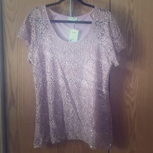 LAST CHANCE! 3 for $10 Sparkle Blouse